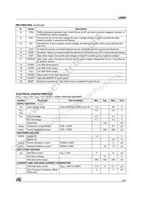 L6995DTR Datasheet Page 3