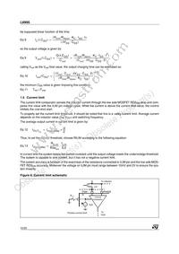 L6995DTR Datasheet Page 10
