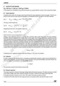 L6995STR Datasheet Page 16