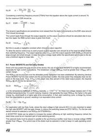 L6995STR Datasheet Page 17