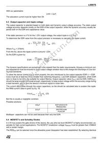 L6997S Datasheet Page 17