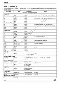 L6997S Datasheet Page 22