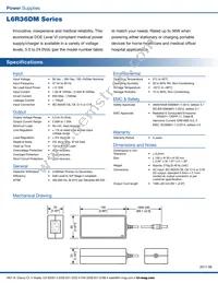 L6R36DM-075-C8 Datasheet Page 2