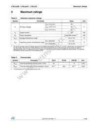 L78L08ACD13TR Datasheet Page 5