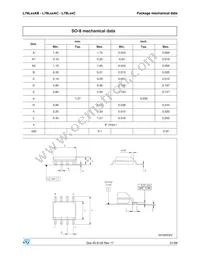 L78L08ACD13TR Datasheet Page 21