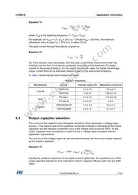 L7986TATR Datasheet Page 17