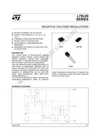 L79L15ACZ-TR Datasheet Cover