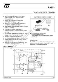 L9333MD Datasheet Cover