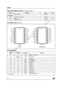 L9338DTR Datasheet Page 2