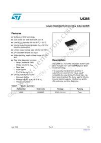 L9386MD-TR Datasheet Cover