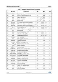 L9679P Datasheet Page 20