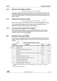 L9733CNTR Datasheet Page 9