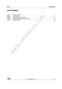 L9777B13TR Datasheet Page 3