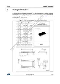 L9823013TR Datasheet Page 17