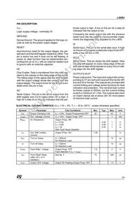 L98SI013TR Datasheet Page 3