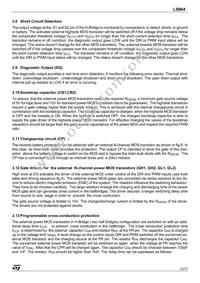 L9904 Datasheet Page 13