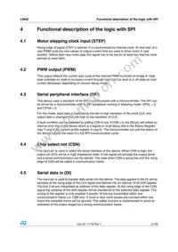 L9942XP1 Datasheet Page 21