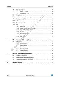 L9952XPTR Datasheet Page 4