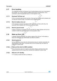 L9952XPTR Datasheet Page 22