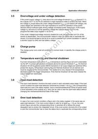 L9953LXP Datasheet Page 21