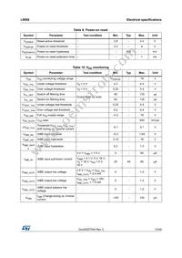 L9959T-TR-D Datasheet Page 15