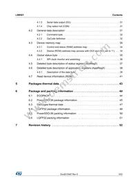 L99H01XPTR Datasheet Page 3