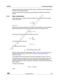 L99LD01TR-E Datasheet Page 17