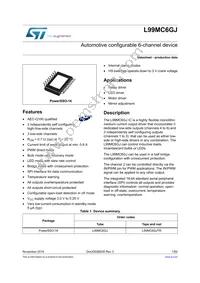 L99MC6GJTR Datasheet Cover