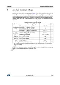 L99MC6GJTR Datasheet Page 17