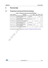 L99MC6GJTR Datasheet Page 19