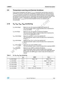 L99MD01XPTR Datasheet Page 9