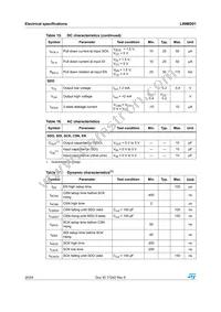L99MD01XPTR Datasheet Page 20