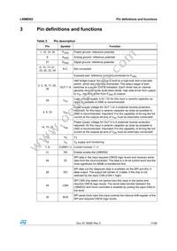 L99MD02XPTR Datasheet Page 11