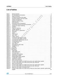 L99PM60JTR Datasheet Page 5