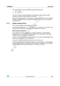 L99PM62XPTR Datasheet Page 15