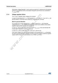 L99PM72GXPTR Datasheet Page 16