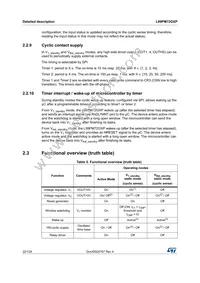 L99PM72GXPTR Datasheet Page 22