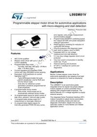 L99SM81VYTR Datasheet Cover