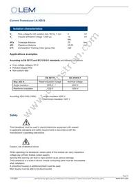 LA 205-S Datasheet Page 2