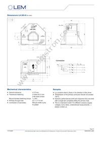 LA 205-S Datasheet Page 3