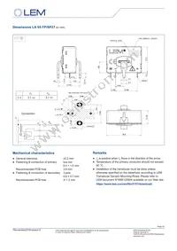 LA 55-TP/SP27 Datasheet Page 3