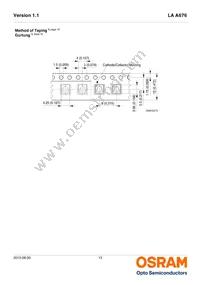 LA A676-Q2T1-1-Z Datasheet Page 13