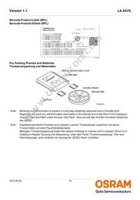 LA A676-Q2T1-1-Z Datasheet Page 15