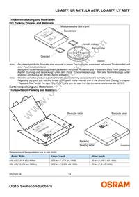 LA A67F-V2BB-24-Z Datasheet Page 13