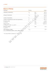 LA B6SP-DBFA-24-G3R3-140-R33-Z Datasheet Page 3