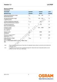 LA CPDP-KRKS-23-0-350-R18-XX Datasheet Page 3