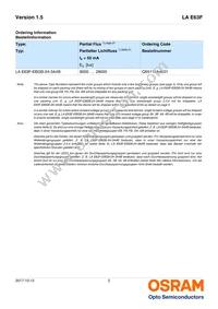 LA E63F-EBGA-24-3A4B-Z Datasheet Page 2