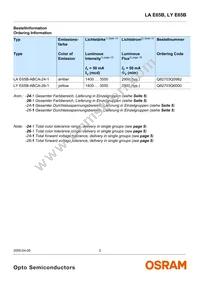 LA E65B-ABCA-24-1 Datasheet Page 2