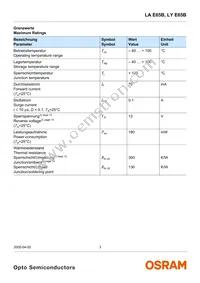 LA E65B-ABCA-24-1 Datasheet Page 3