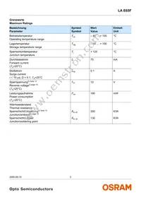 LA E65F-CADA-24-1 Datasheet Page 3